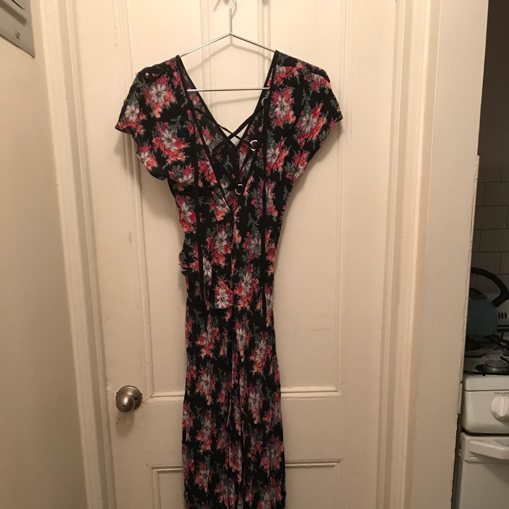 Top shop floral maxi dress
